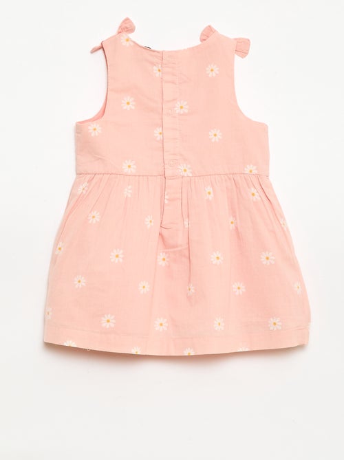 Vestido corte evasé sin mangas - Kiabi
