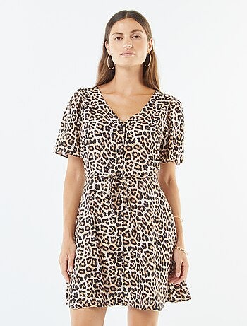 Vestido corto abotonado 'JDY'