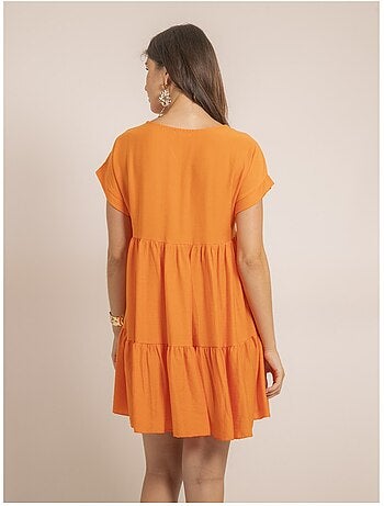 Vestido corto acampanado IPIANE