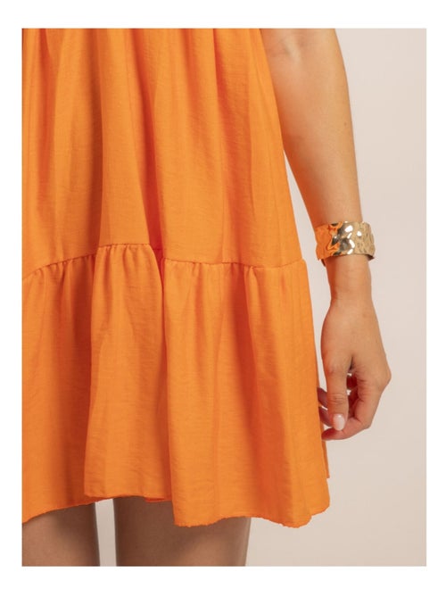 Vestido corto acampanado IPIANE - Kiabi