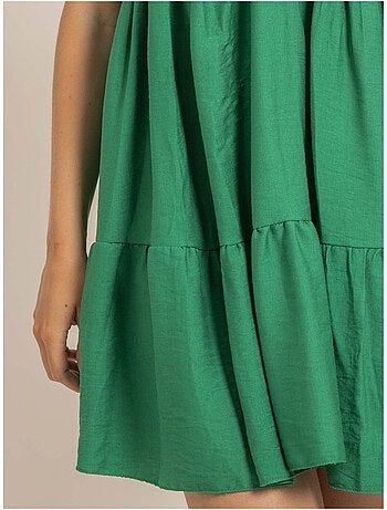 Vestido corto acampanado IPIANE