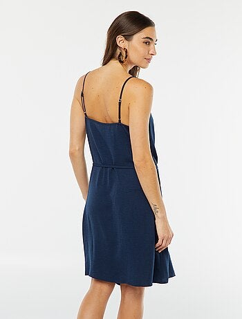 Vestido corto con cinturón anudable 'JDY'