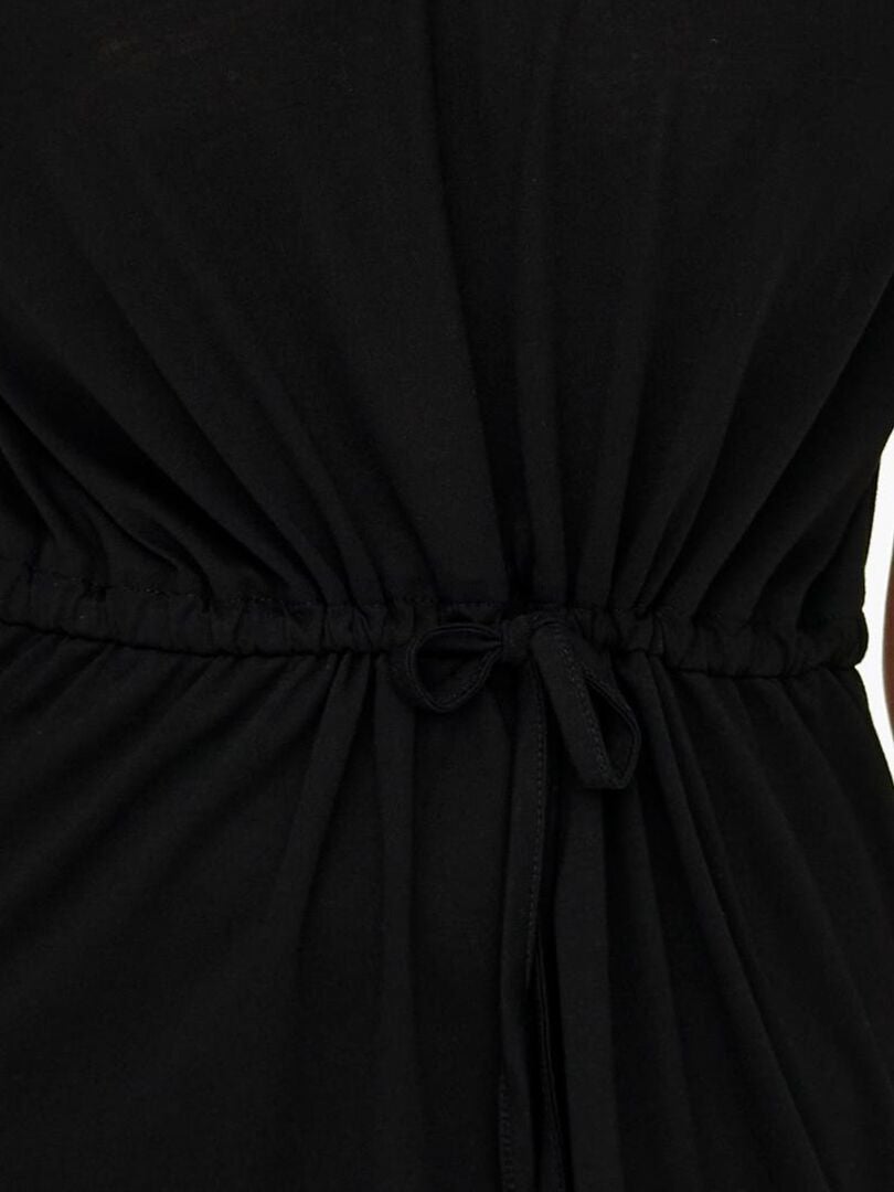 Vestido corto con cordón ajustable 'JDY' negro - Kiabi