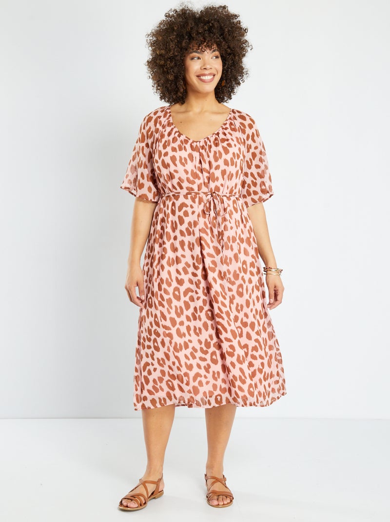 Vestido corto con cuello redondo 'Only' ROSA - Kiabi