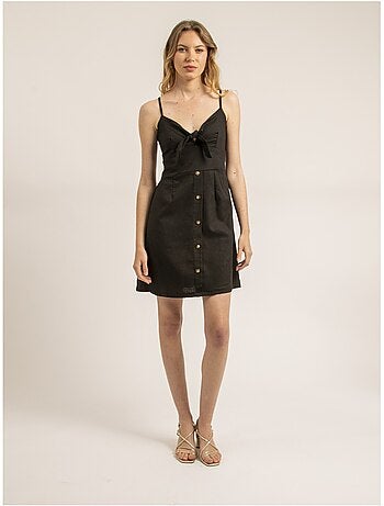 Vestido corto con lazo ICHEKA