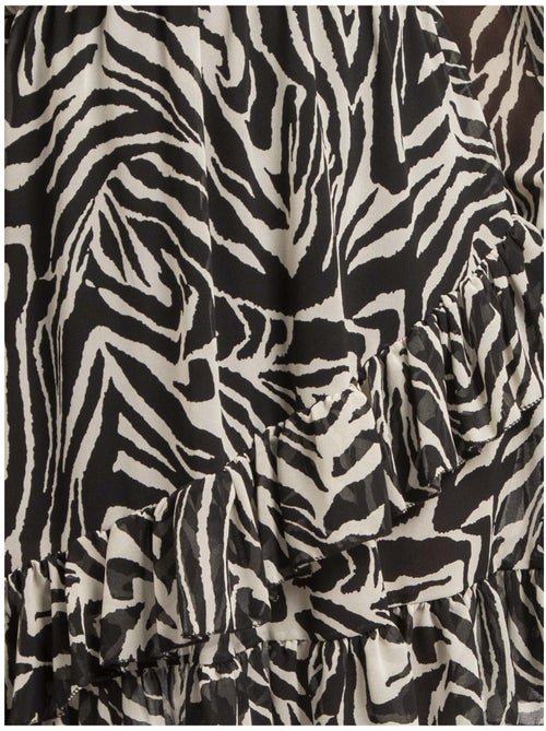 Vestido corto con motivos ICHANA - Kiabi