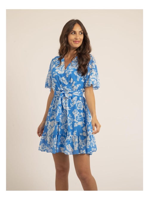 Vestido corto con motivos IGLESS - Kiabi