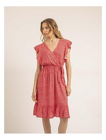 Vestido corto con motivos ILOFTI