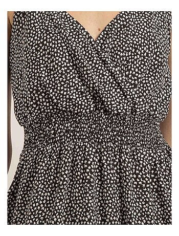 Vestido corto con motivos ITANIEL