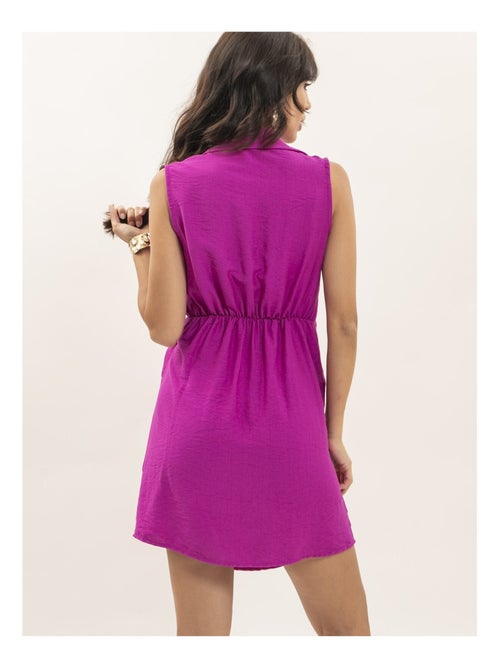 Vestido corto cruzado ITANEL - Kiabi
