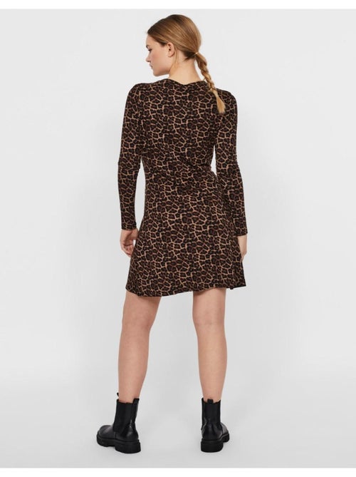 Vestido corto, cuello redondo Vero Moda - Kiabi