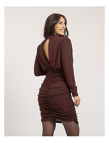 Vestido corto de lentejuelas IVOLIE