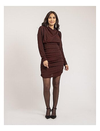 Vestido corto de lentejuelas IVOLIE