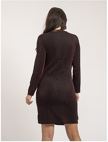 Vestido corto de lentejuelas IZUMI