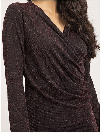 Vestido corto de lentejuelas IZUMI