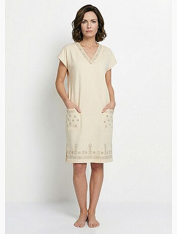 Vestido corto de playa suelto - Afibel