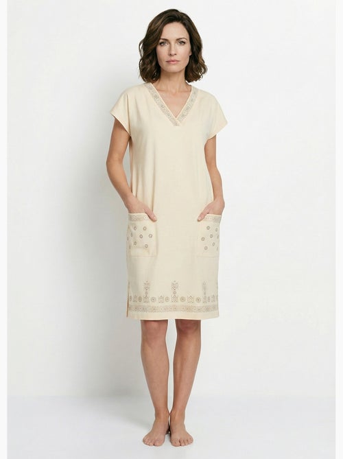 Vestido corto de playa suelto - Afibel - Kiabi