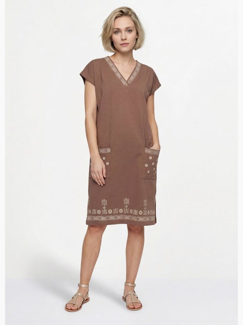 Vestido corto de playa suelto - Afibel - Kiabi