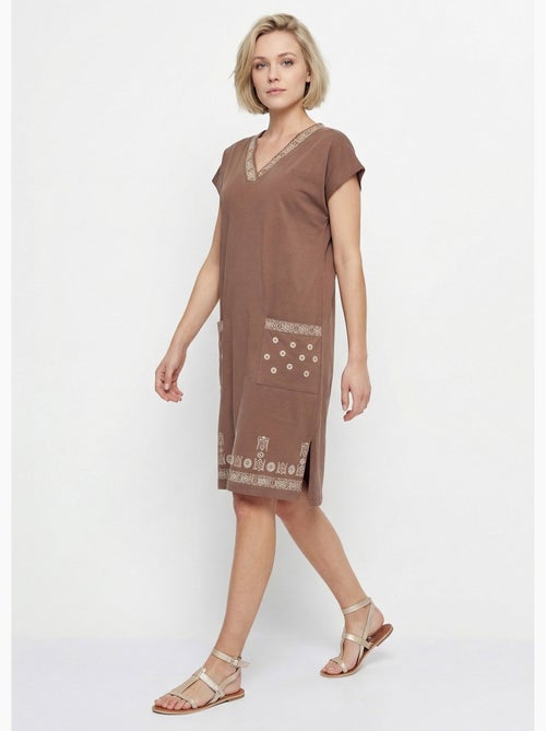 Vestido corto de playa suelto - Afibel - Kiabi