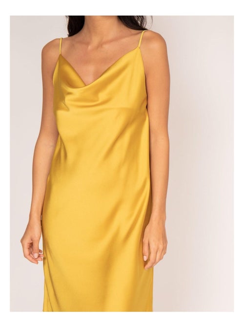 Vestido corto de satén IDALIA - Kiabi