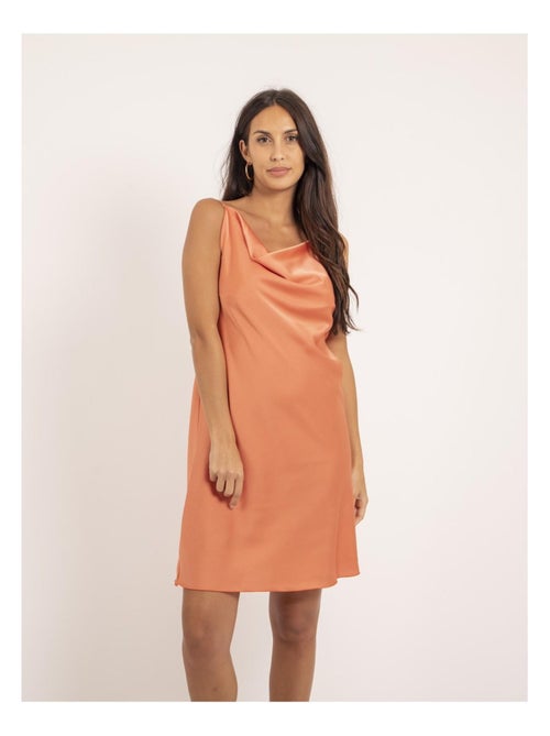 Vestido corto de satén IDALIA - Kiabi