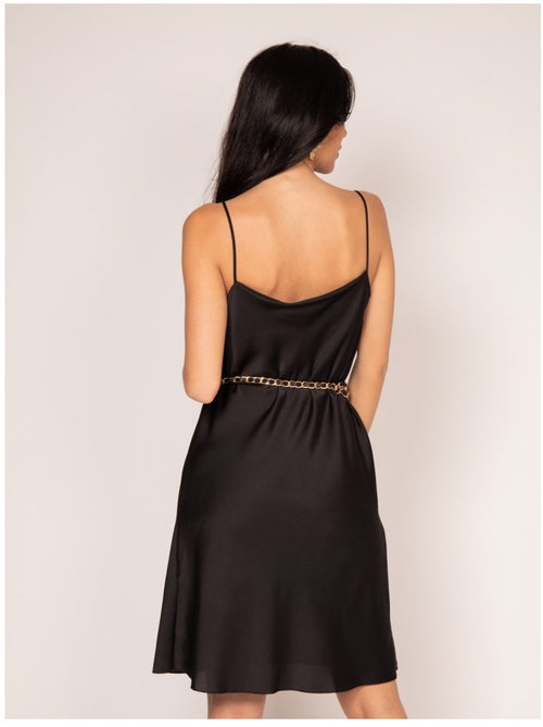 Vestido corto de satén IDALIA - Kiabi