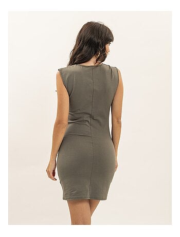 Vestido corto drapeado IMAVA