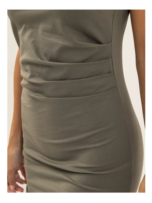 Vestido corto drapeado IMAVA - Kiabi