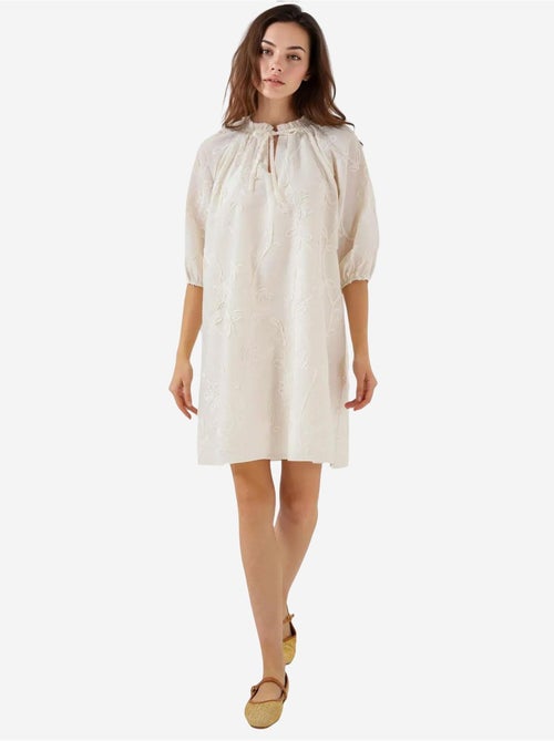 Vestido corto estampado bdart - Kiabi Vestido corto estampado bdart - Kiabi