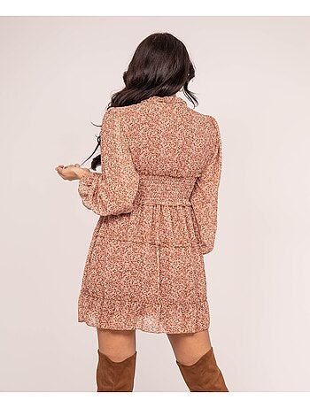 Vestido corto estampado ismaelle