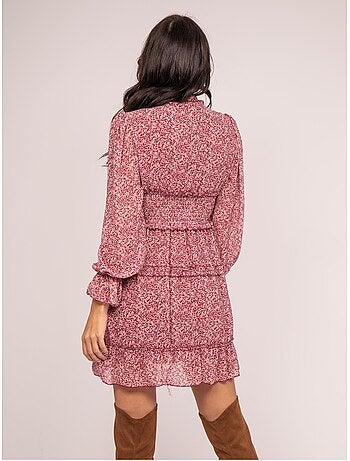 Vestido corto estampado ismaelle
