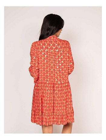 Vestido corto estampado ISTHER