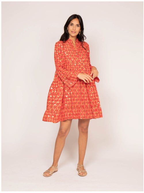 Vestido corto estampado ISTHER - Kiabi