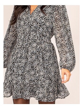 Vestido corto estampado ITELIA