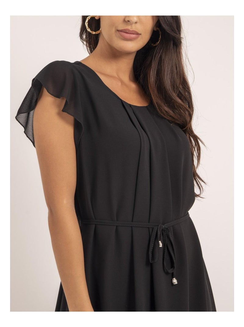 Vestido corto ieve Negro - Kiabi