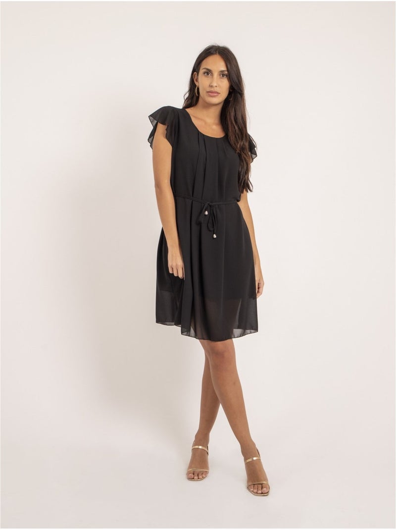 Vestido corto ieve Negro - Kiabi