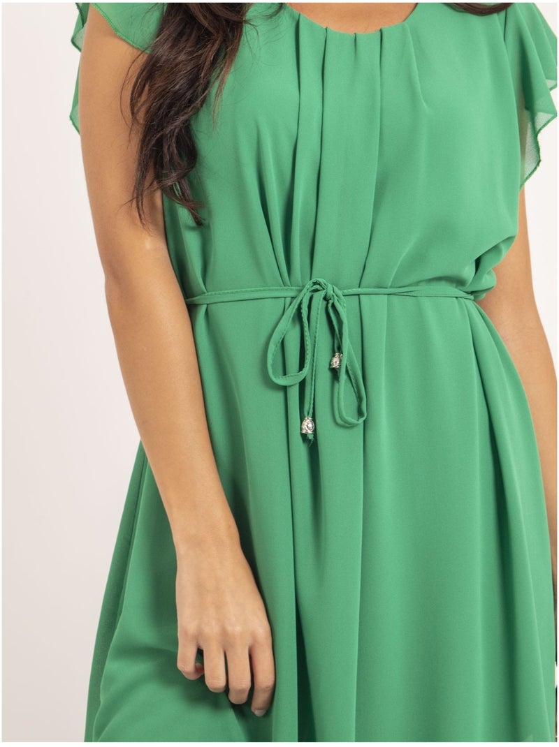 Vestido corto IEVE Verde - Kiabi