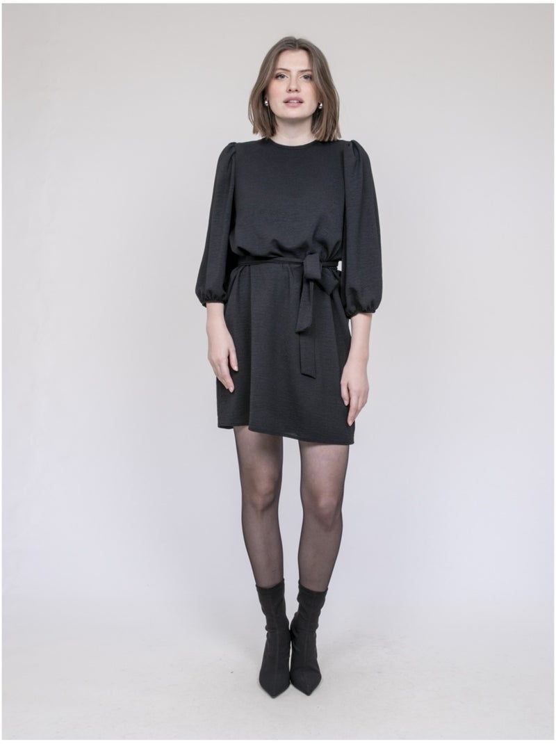 Vestido corto INDONESIA Negro - Kiabi