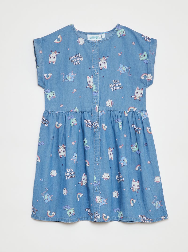 Vestido corto 'La casa de muñecas de Gabby' AZUL - Kiabi