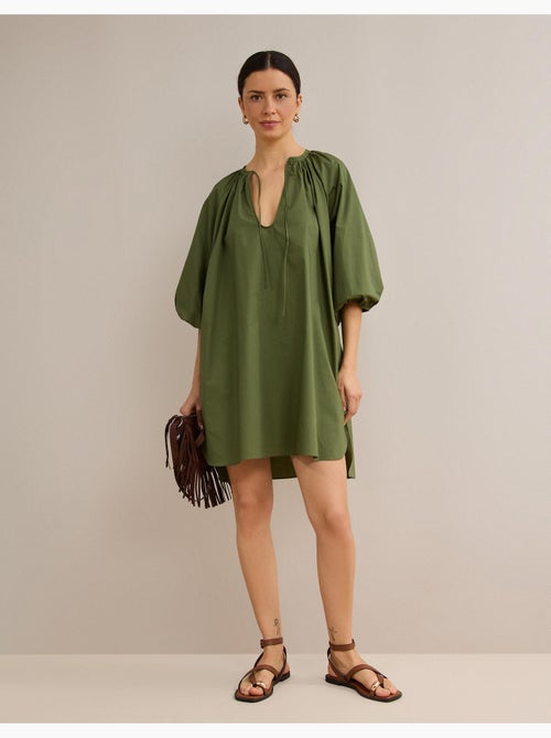 Vestido corto, mo fashion - Kiabi Vestido corto, mo fashion - Kiabi