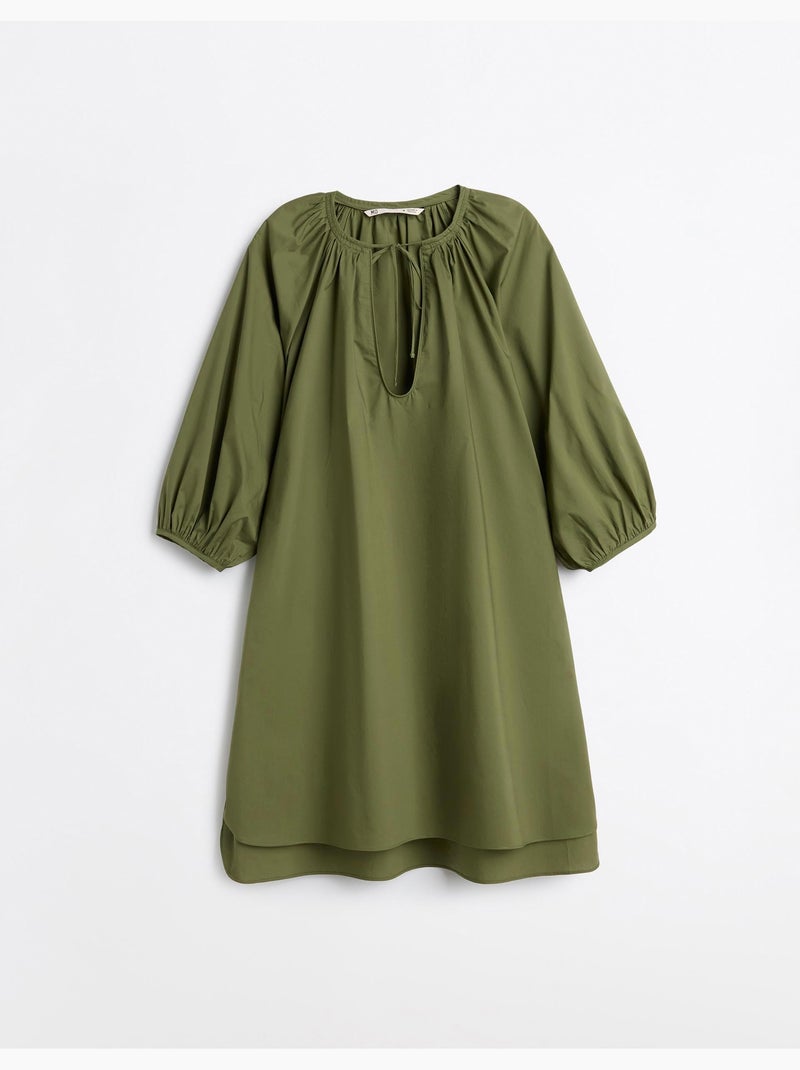 Vestido corto, mo fashion Verde - Kiabi