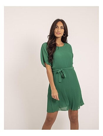 Vestido corto plissée IWILD