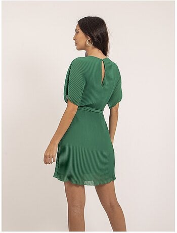 Vestido corto plissée IWILD