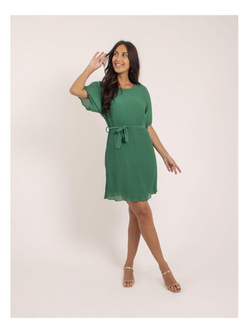 Vestido corto plissée IWILD - Kiabi