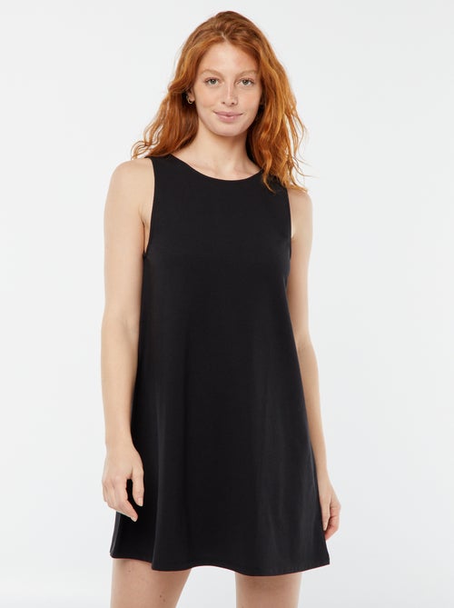 Vestido corto sin mangas - Kiabi