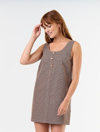 Vestido corto tipo pichi