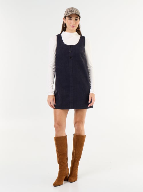 Vestido corto tipo pichi - Kiabi