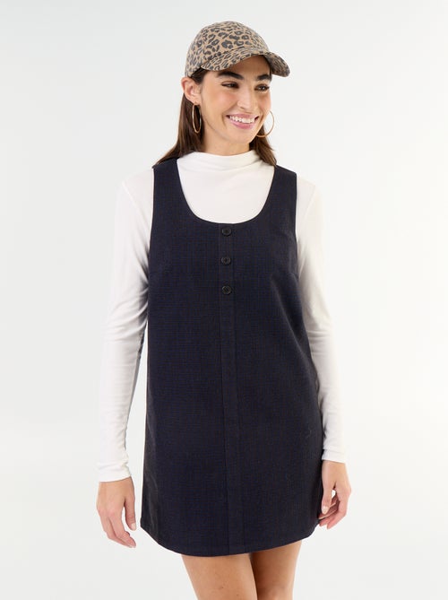 Vestido corto tipo pichi - Kiabi