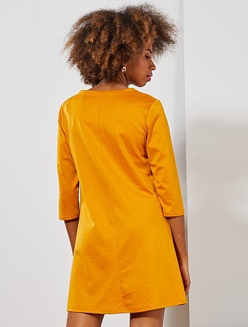 Vestido corto vaporoso - Kiabi