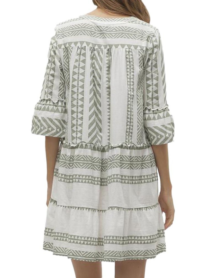 Vestido corto vero moda para mujer Verde - Kiabi